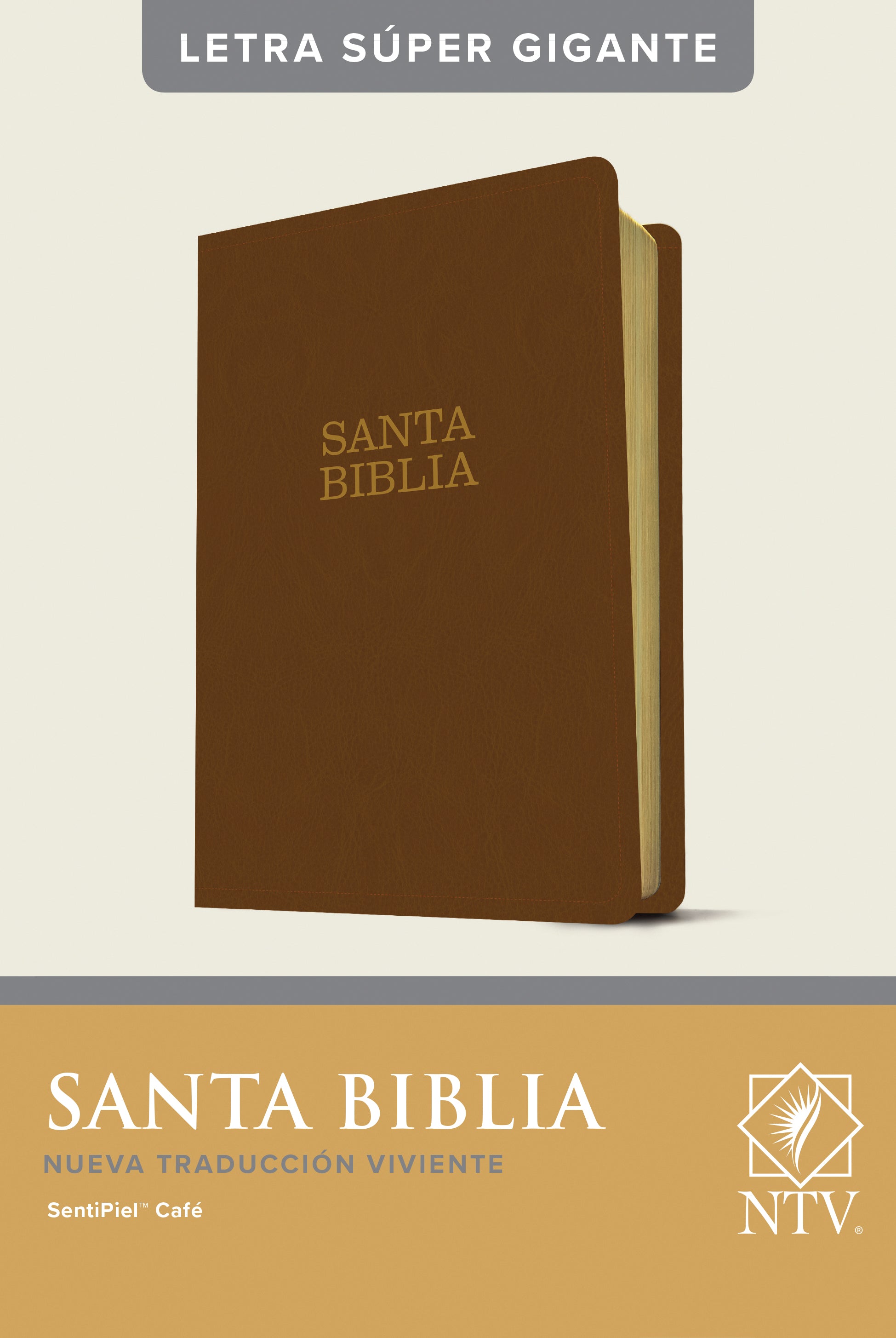 Ntv Santa Biblia Letra Super Gigante Cafe Indexed (Red Letter Edition)