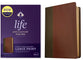 NKJV Life Application Study Bible 3rd Edition Large Print Brown/Mahogany (Red Letter Edition)