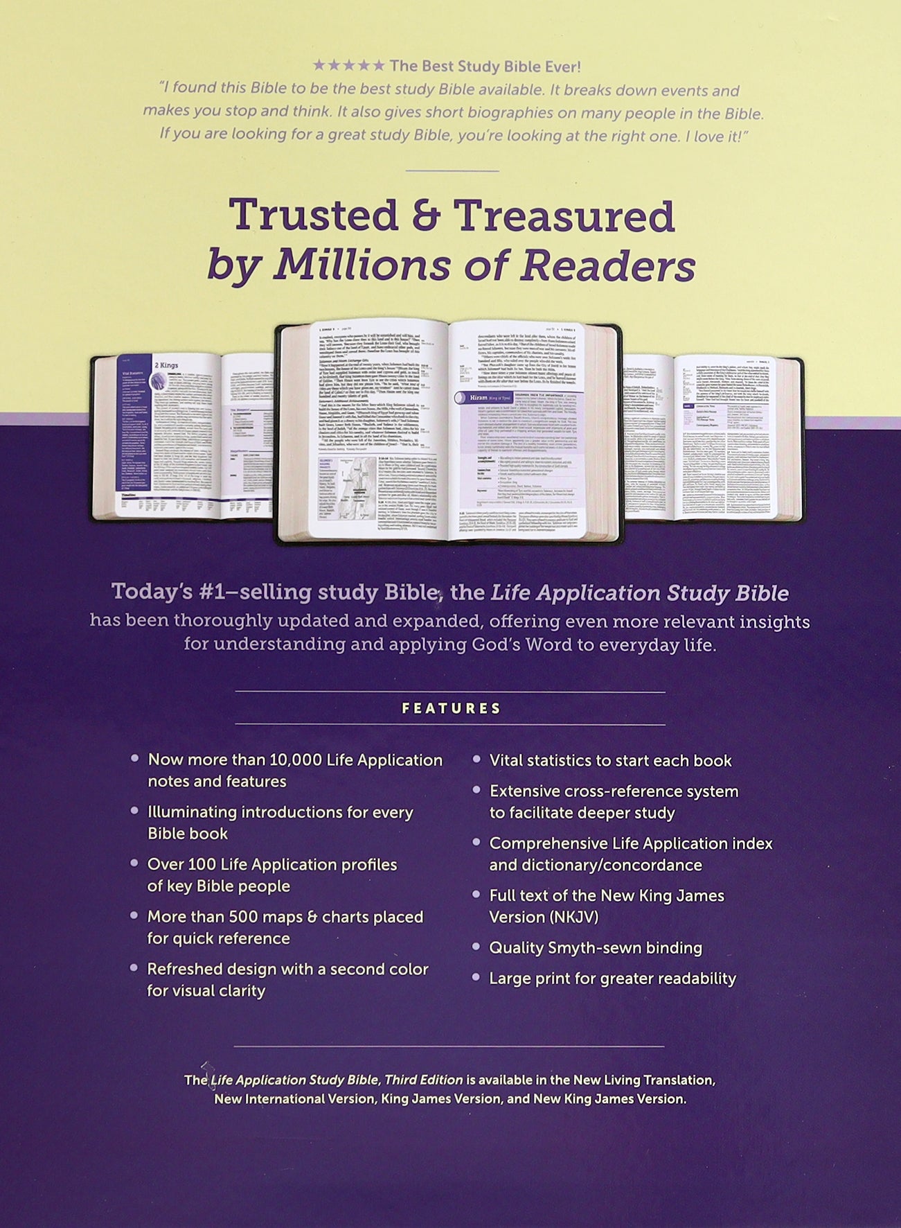 NKJV Life Application Study Bible 3rd Edition Large Print Brown/Mahogany Indexed (Red Letter Edition)