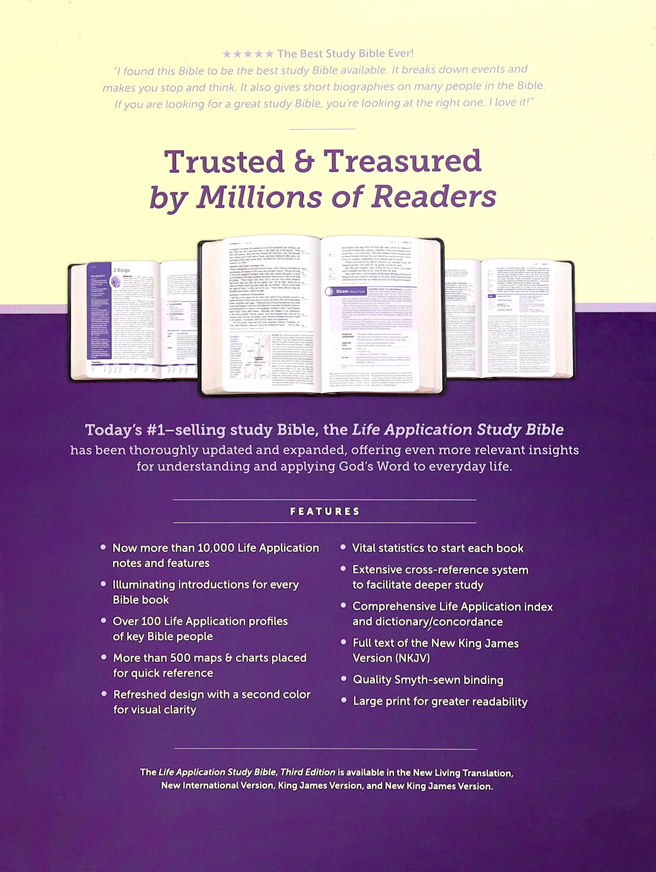 NKJV Life Application Study Bible 3rd Edition Large Print Teal Blue (Red Letter Edition)