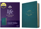 NKJV Life Application Study Bible 3rd Edition Large Print Teal Blue (Red Letter Edition)