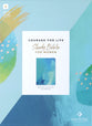 NLT Courage For Life Study Bible For Women Filament-Enabled Edition Brushed Aqua Blue
