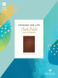 NLT Courage For Life Study Bible for Women (Brown, Filament Enabled)