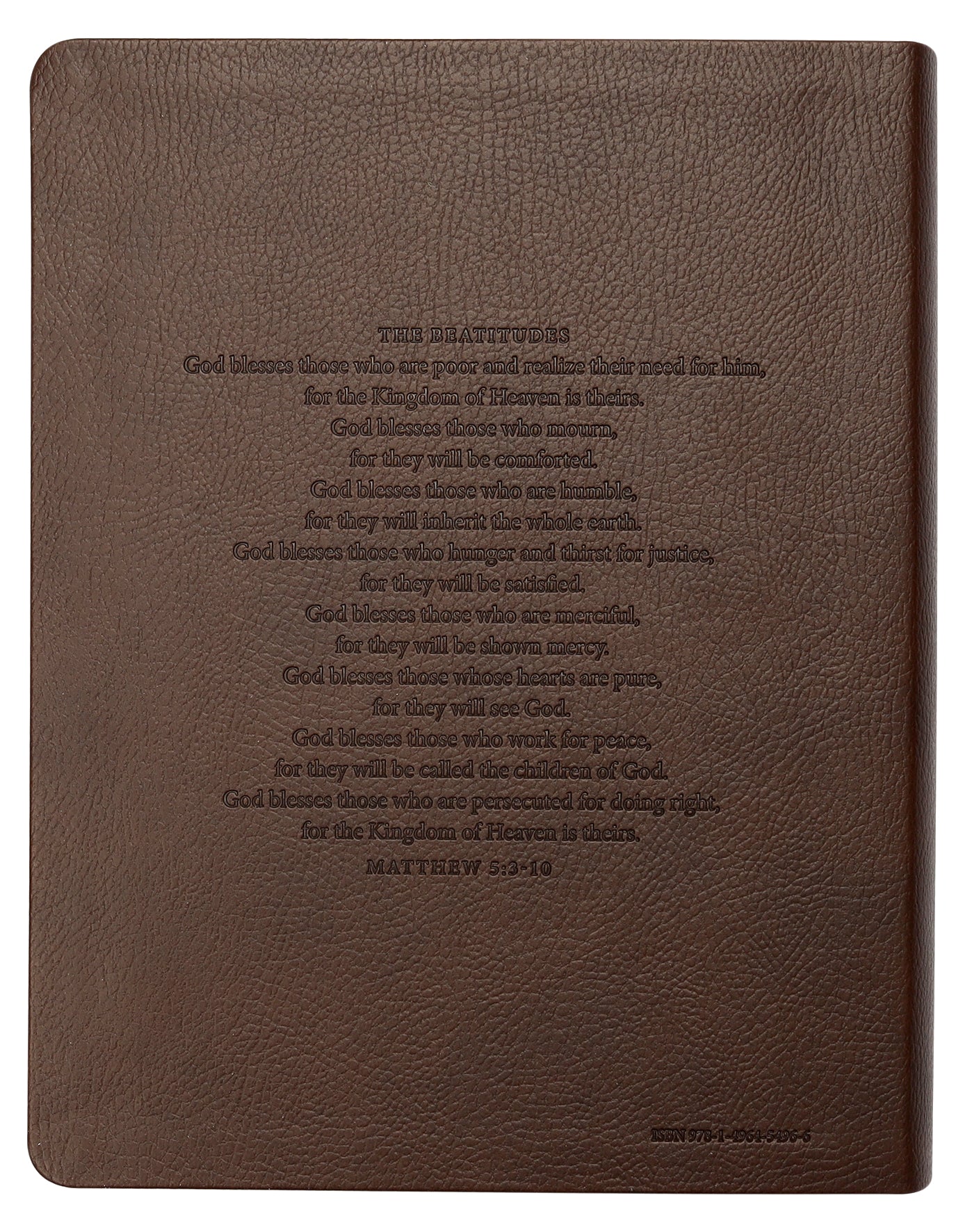 NLT Inspire Catholic Bible Dark Brown