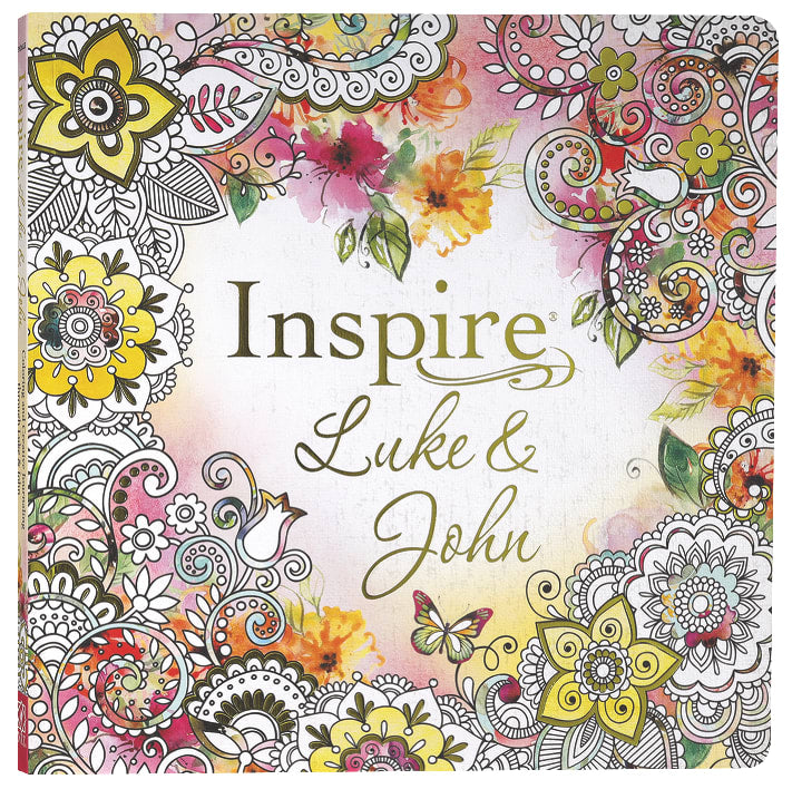 NLT Inspire Luke & John Coloring & Creative Journaling