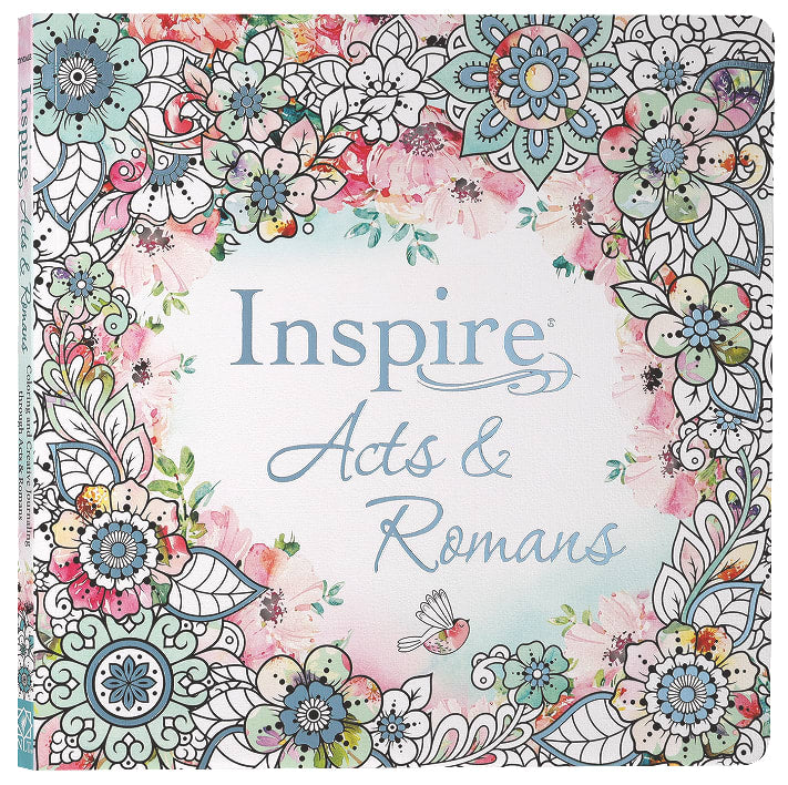 NLT Inspire Acts & Romans Coloring & Creative Journaling