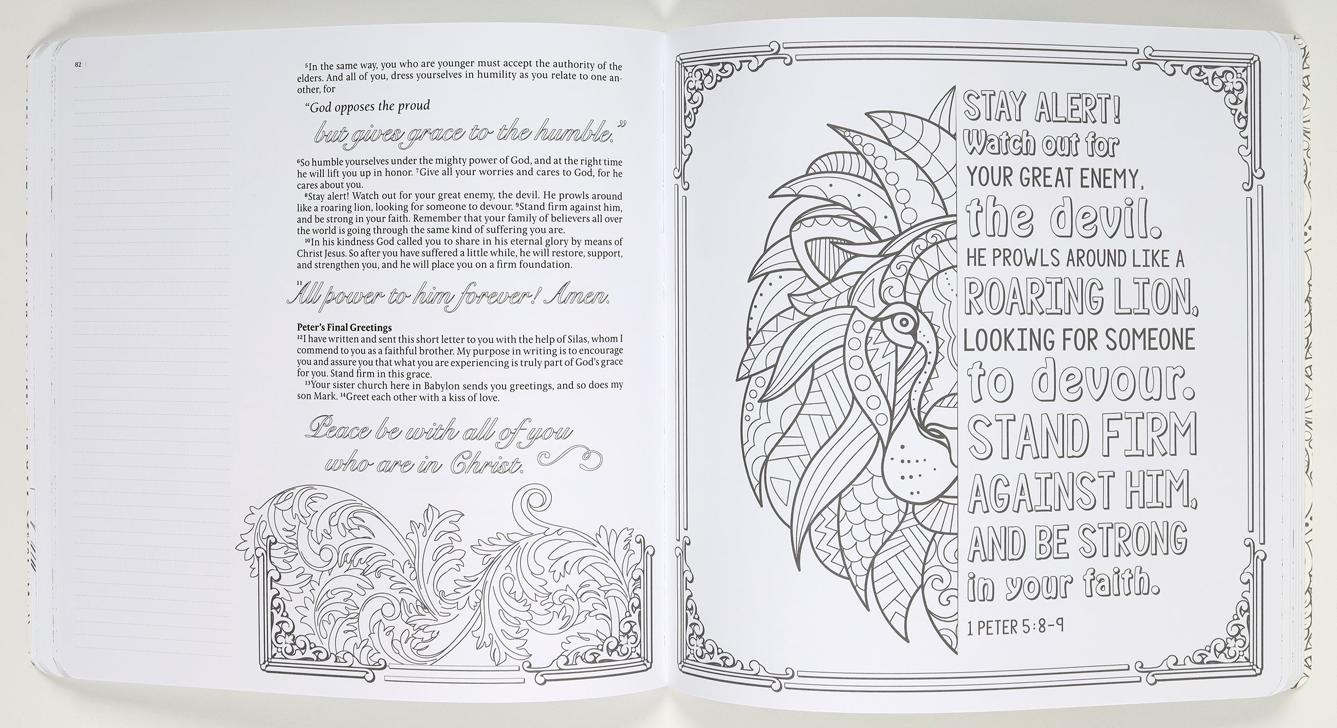 NLT Inspire 1 Timothy - Revelation Coloring and Creative Journaling