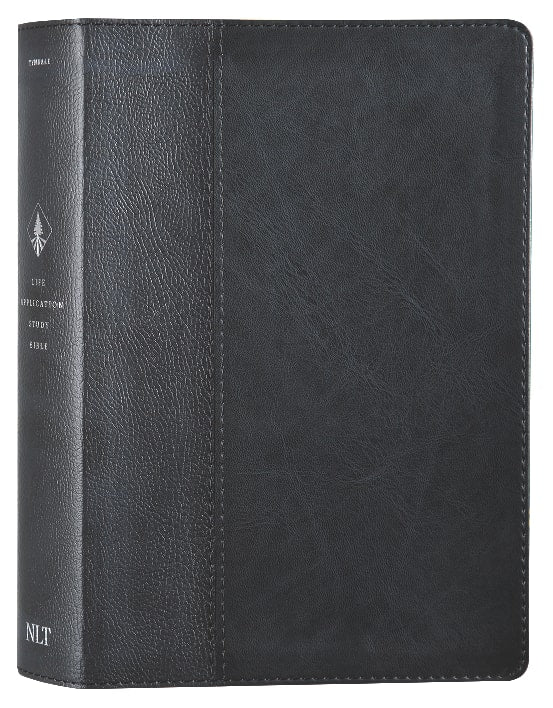NLT Life Application Study Bible Black/Onyx (Red Letter Edition) (3rd Edition)