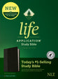 NLT Life Application Study Bible Black/Onyx Indexed (Red Letter Edition) (3rd Edition)