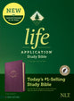 NLT Life Application Study Bible Purple Indexed (Red Letter Edition) (3rd Edition)