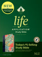 NLT Life Application Study Bible Teal Floral Indexed (Red Letter Edition) (3rd Edition)