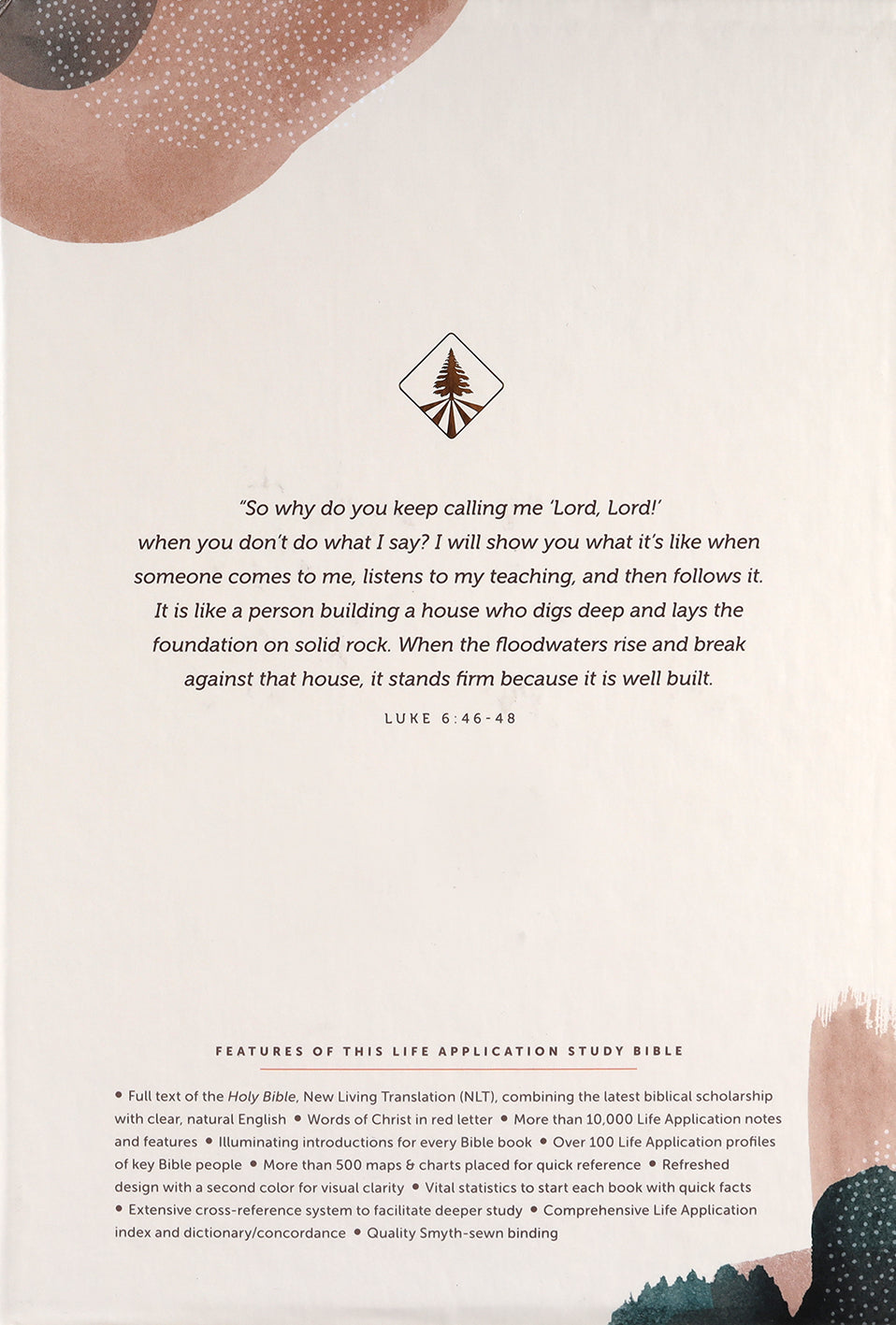 NLT Life Application Study Bible Coral (Red Letter Edition) (3rd Edition)