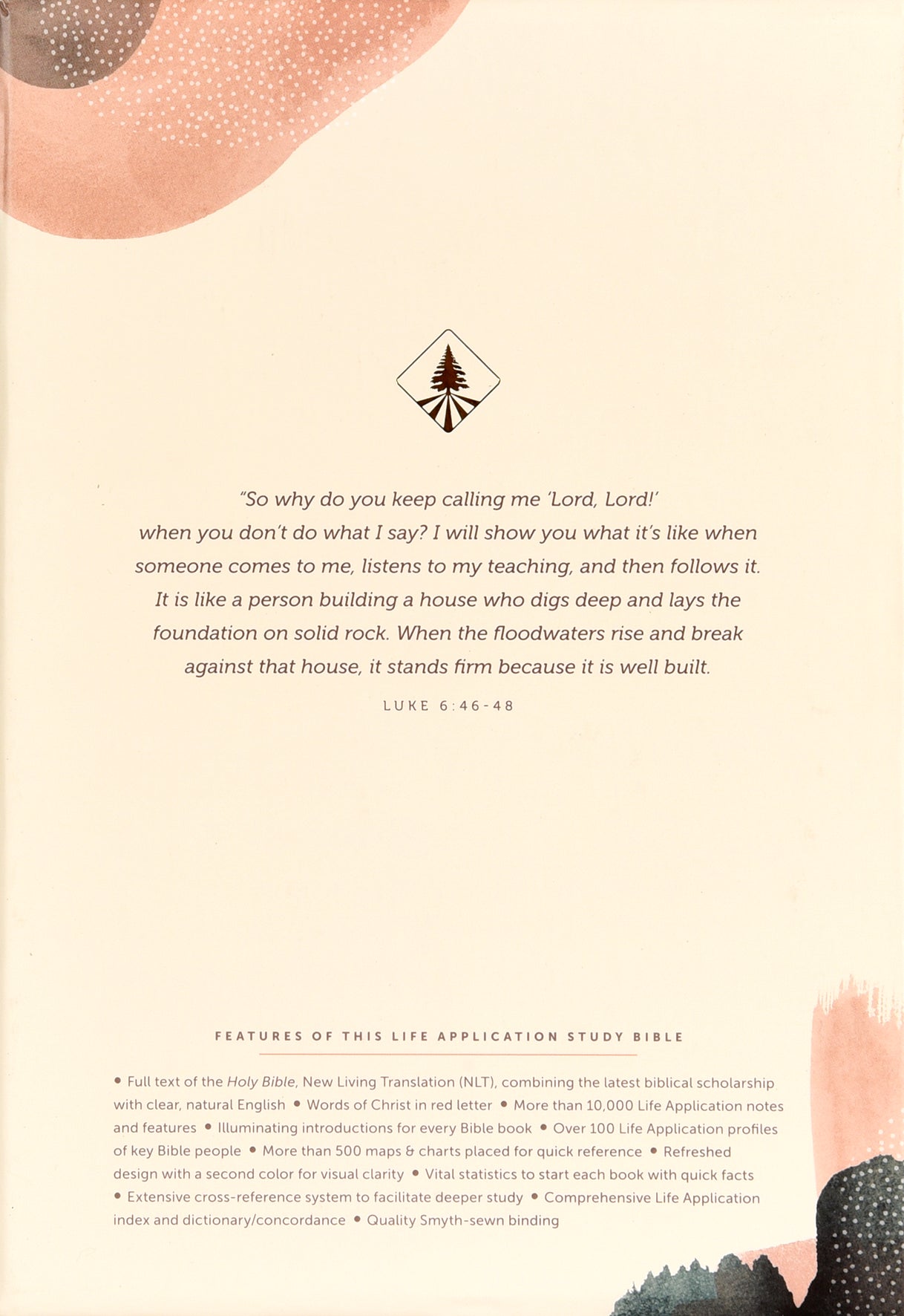 NLT Life Application Study Bible Coral Indexed (Red Letter Edition) (Red Letter Edition) (3rd Edition)