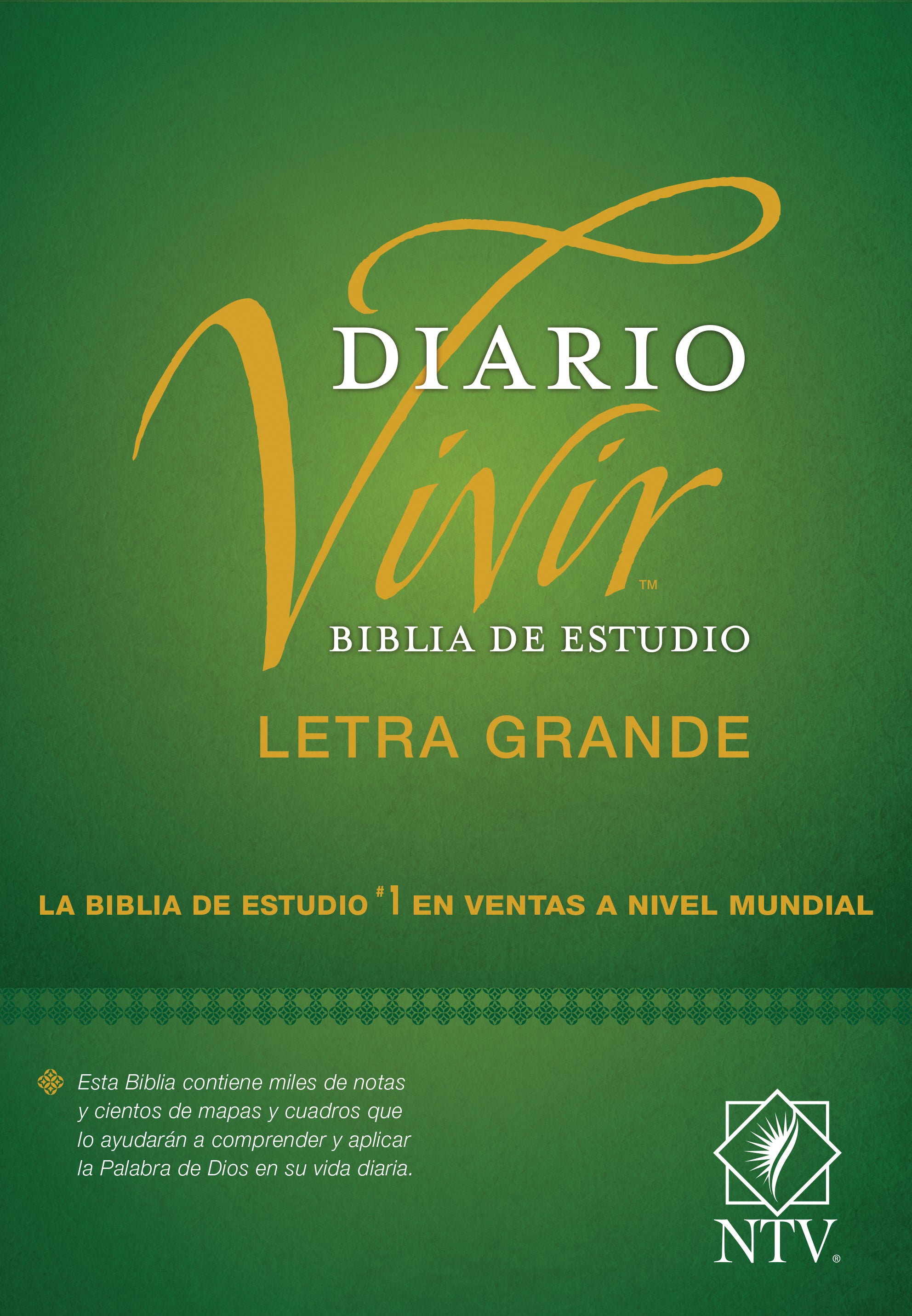 Ntv Biblia De Estudio Del Diario Vivir Letra Grande (Red Letter Edition)
