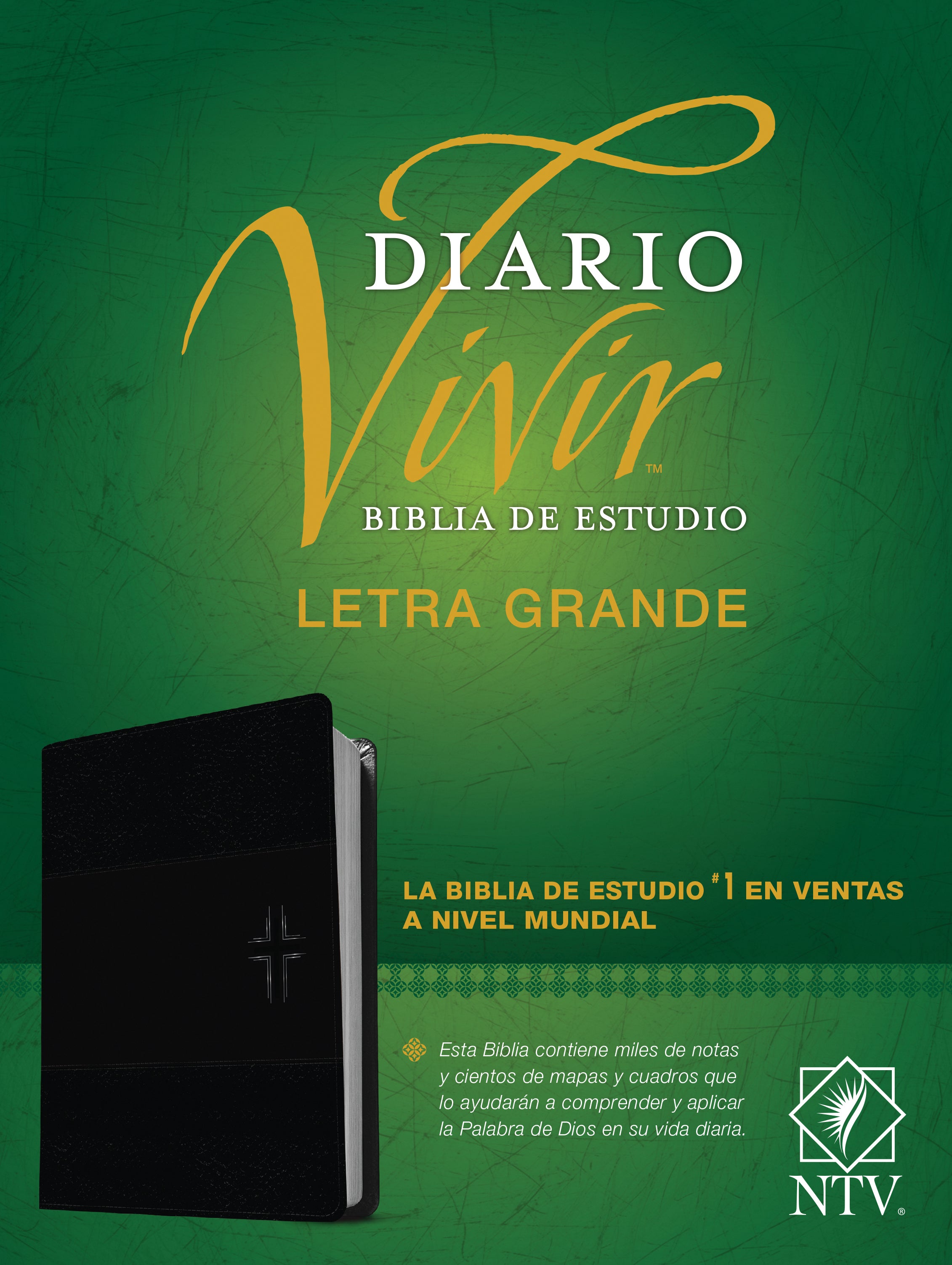 Ntv Biblia De Estudio Del Diario Vivir Letra Grande (Red Letter Edition)