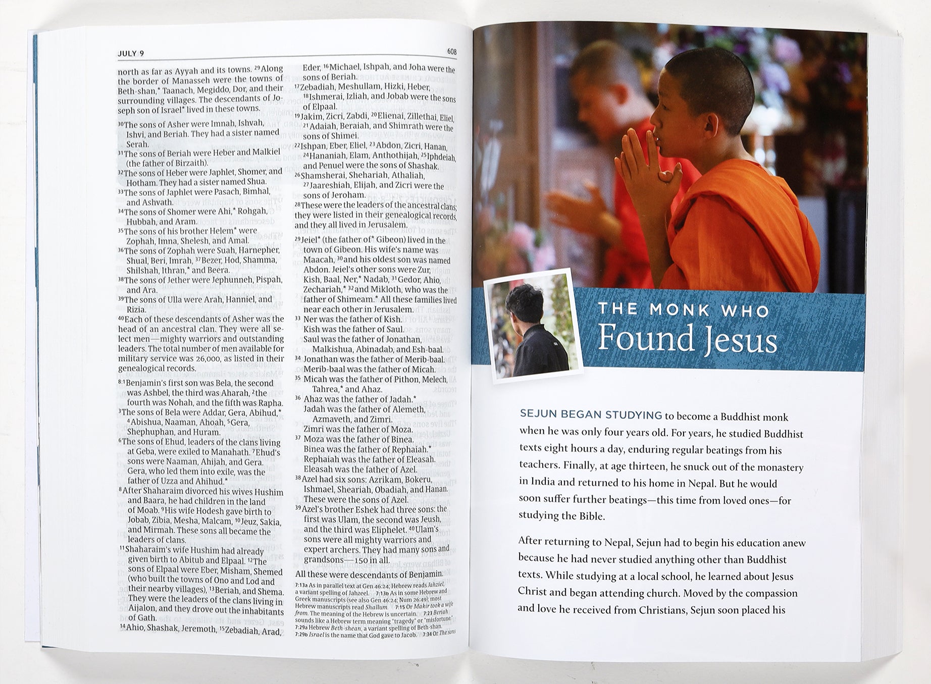 NLT One Year Pray For the Persecuted Bible (With Voice Of The Martyrs)