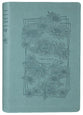 NLT Premium Value Thinline Bible Filament Enabled Edition Bouquet Teal
