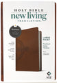 NLT Large Print Premium Value Thinline Bible Filament Enabled Edition Brown Celtic Cross
