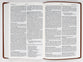 NLT Large Print Premium Value Thinline Bible Filament Enabled Edition Brown Celtic Cross
