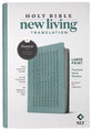 NLT Large Print Premium Value Thinline Bible Filament Enabled Edition Eucalyptus Teal