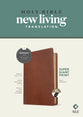 NLT Super Giant Print Bible Filament Enabled Edition Brown Indexed (Red Letter Edition)