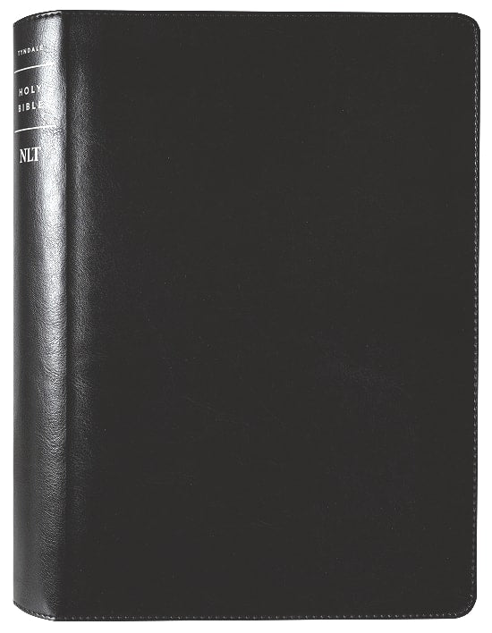 NLT Super Giant Print Bible Filament Enabled Edition Black (Red Letter Edition)