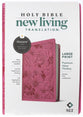 NLT Large Print Premium Value Thinline Bible Filament Enabled Edition Garden Pink