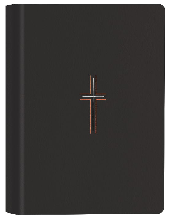 NLT Wide Margin Bible Filament Enabled Edition Black Cross (Red Letter Edition)