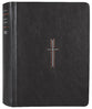 NLT Wide Margin Bible Filament Enabled Edition Black Cross (Red Letter Edition)