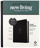NLT Wide Margin Bible Filament Enabled Edition Black Cross (Red Letter Edition)