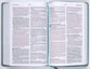 NLT Thinline Reference Bible Filament Enabled Edition Floral Leaf Teal (Red Letter Edition)