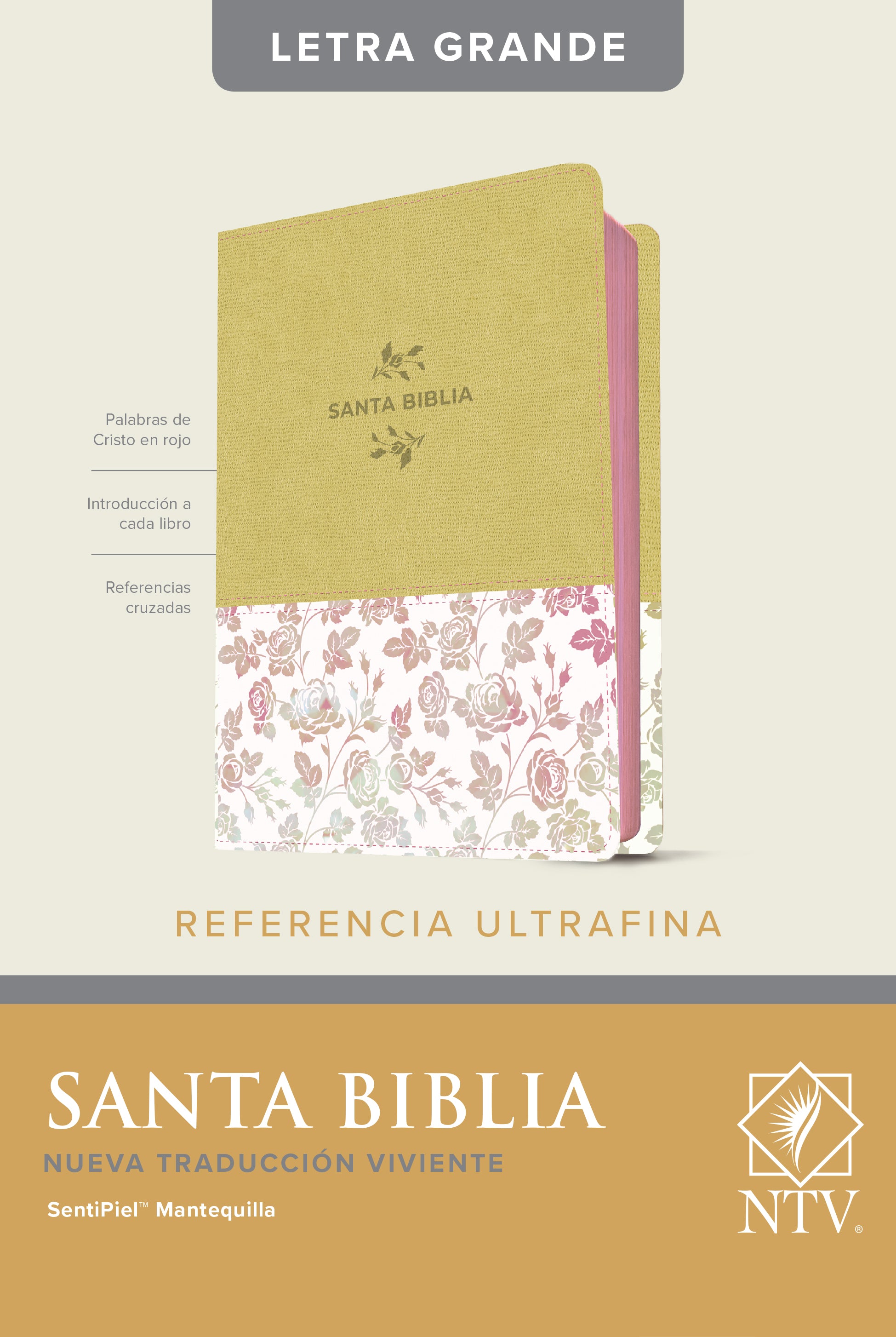 Ntv Santa Biblia Edicion De Referencia Ultrafina Letra Grande (Red Letter Edition)