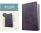 KJV Thinline Reference Bible Filament Enabled Edition Floral Frame Purple (Red Letter Edition)