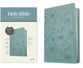KJV Thinline Reference Bible Filament Enabled Edition Floral Leaf Teal (Red Letter Edition)