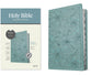 KJV Thinline Reference Bible Filament Enabled Edition Floral Leaf Teal Indexed (Red Letter Edition)
