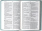 KJV Large Print Premium Value Thinline Bible Filament Enabled Edition Floral Wreath Teal (Red Letter Edition)