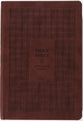 KJV Large Print Premium Value Thinline Bible Filament Enabled Edition Dark Brown Tile (Red Letter Edition)