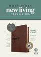 NLT Compact Giant Print Bible Filament Enabled Edition Mahogany Celtic Cross Indexed (Red Letter Edition)