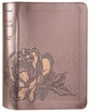 NLT Compact Giant Print Bible Filament Enabled Edition Rose Metallic Peony (Red Letter Edition)