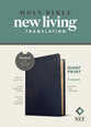 NLT Compact Giant Print Bible Filament Enabled Edition Navy Blue Cross (Red Letter Edition)