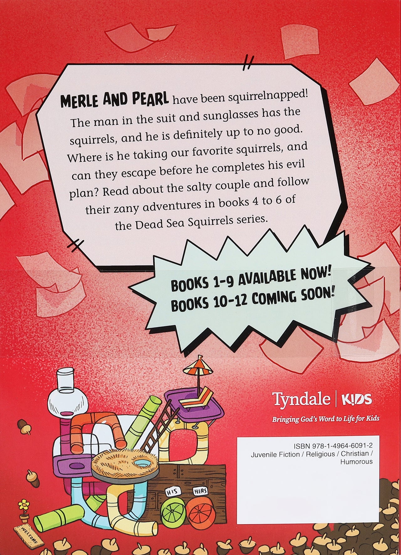 Dead Sea Squirrels (3 Pack Books 4-6): Squirrelnapped!/Tree Mendous Trouble/Whirly Squirrelies (Dead Sea Squirrels Series)