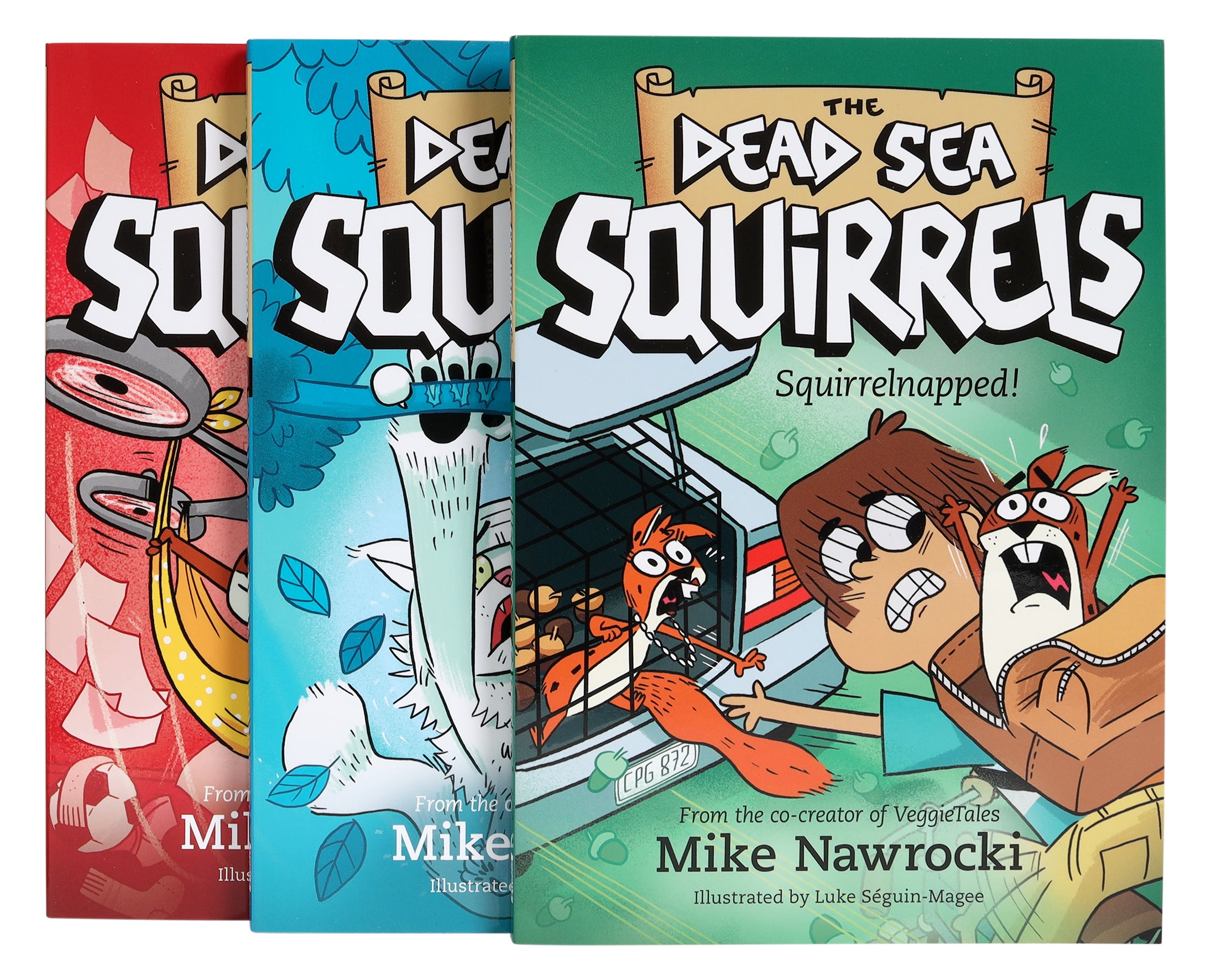 Dead Sea Squirrels (3 Pack Books 4-6): Squirrelnapped!/Tree Mendous Trouble/Whirly Squirrelies (Dead Sea Squirrels Series)