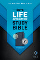 NLT Boys Life Application Study Bible Blue/Neon/Glow Indexed