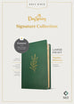 NLT Large Print Thinline Reference Bible Filament Enabled Edition Evergreen Dayspring Signature Collection (Red Letter Edition) (Dayspring Signature Collection)