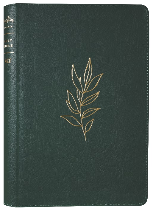 NLT Large Print Thinline Reference Bible Filament Enabled Edition Evergreen Dayspring Signature Collection (Red Letter Edition) (Dayspring Signature Collection)