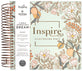 NLT Inspire Illustrating Bible Filament-Enabled Edition Mint Floral Garden