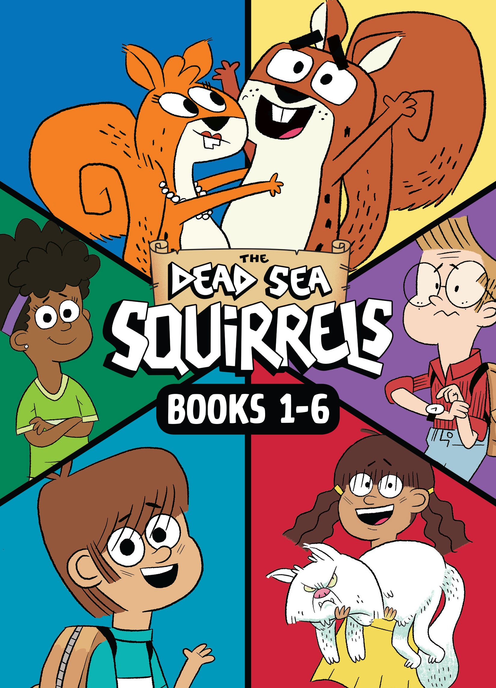 Dead Sea Squirrels (6 Pack): Squirreled Away/Boy Meets Squirrels/Nutty Study Buddies/Squirrelnapped!/Tree Mendous Trouble/Whirly Squirrelies (Dead Sea Squirrels Series)