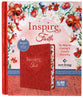 NLT Inspire Faith Bible Filament Enabled Edition Coral Blooms