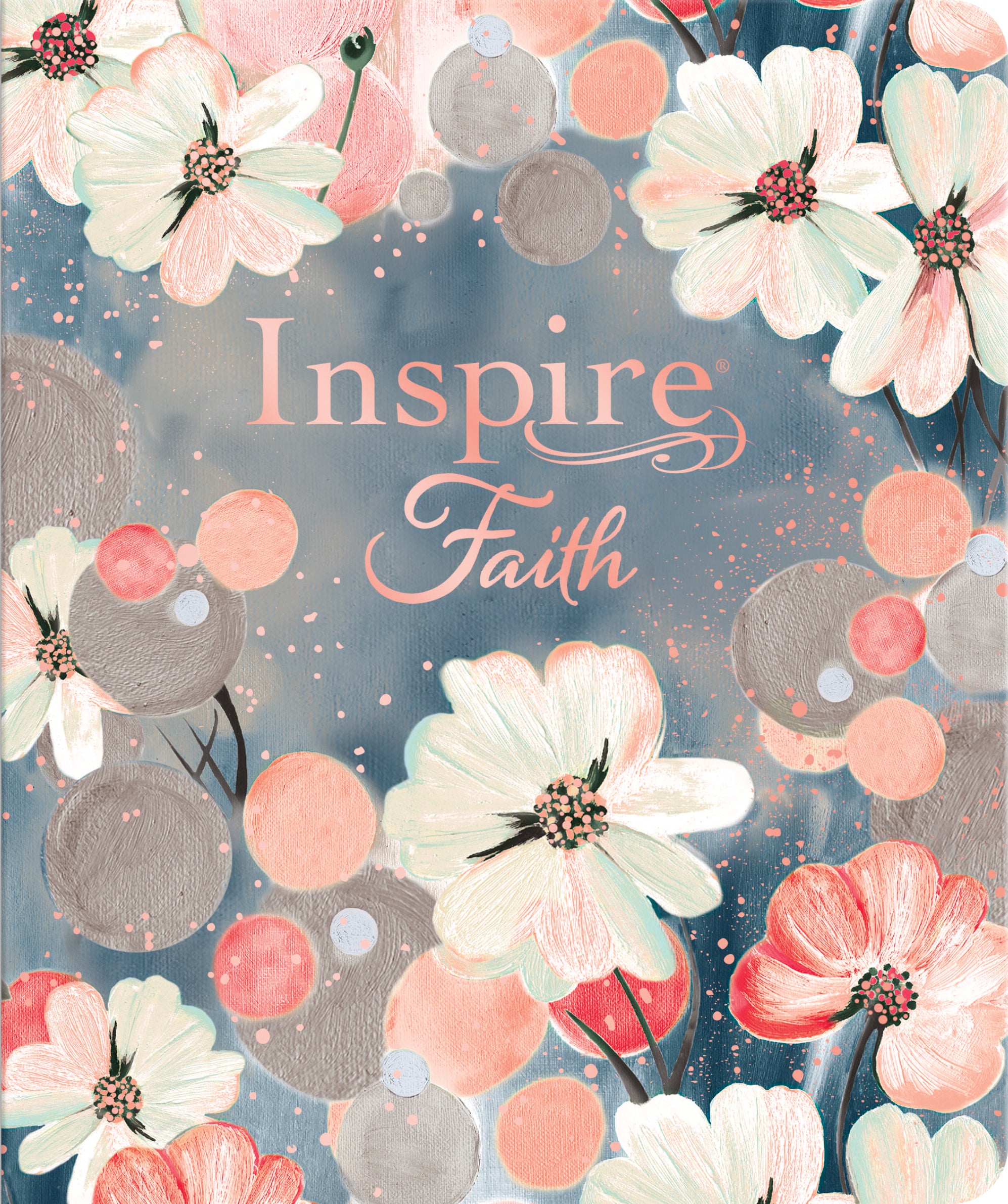 NLT Inspire Faith Bible Filament Enabled Edition Watercolor Garden