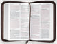 NLT Thinline Reference Zipper Bible Filament Enabled Edition Atlas Rustic Brown (Red Letter Edition)